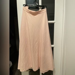 Romantic pink skirt w zipper at back. Worn/washed a few times. Great condition
